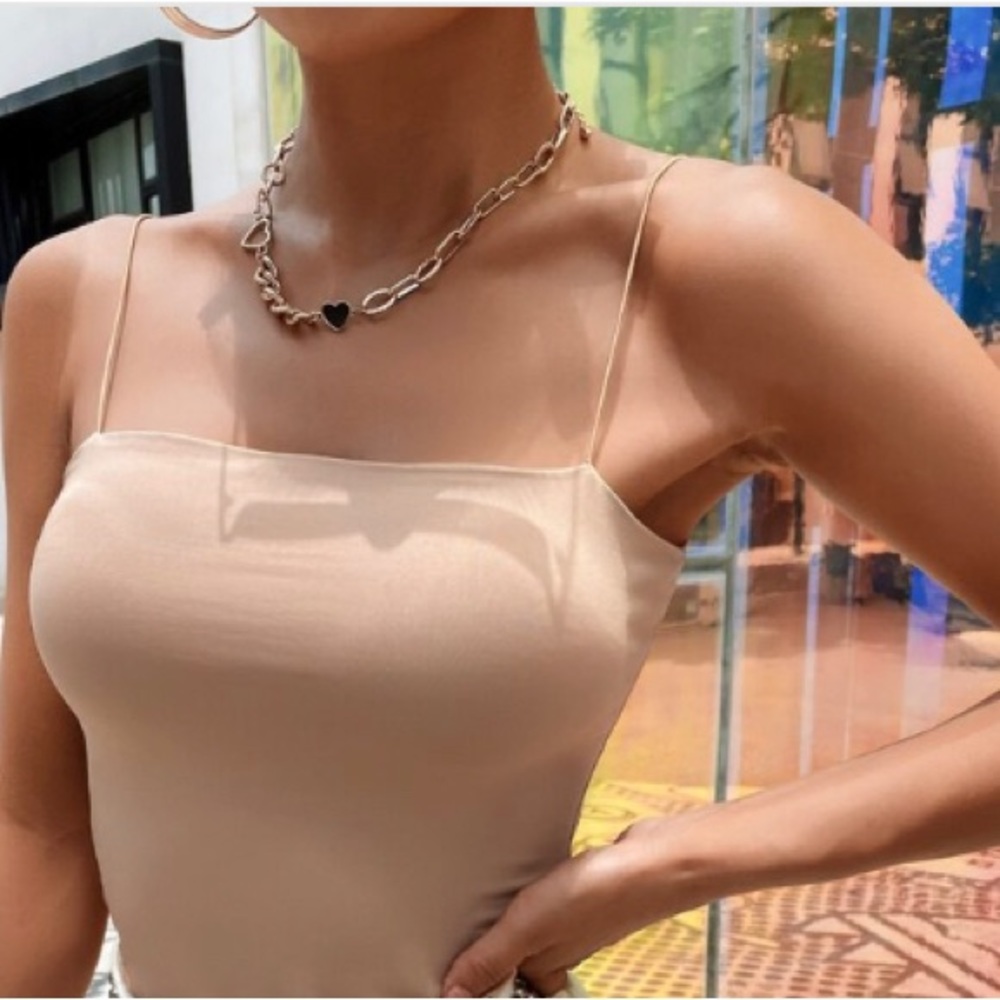 Out From Under urban outfitters spaghetti strap bodysuit